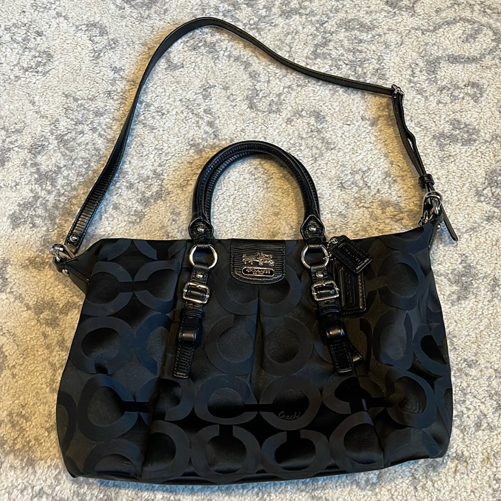 Classic COACH Handbag Black